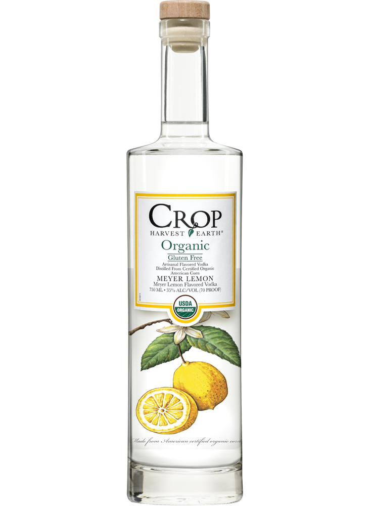 Crop Harvest Earth Organic Meyer Lemon Vodka