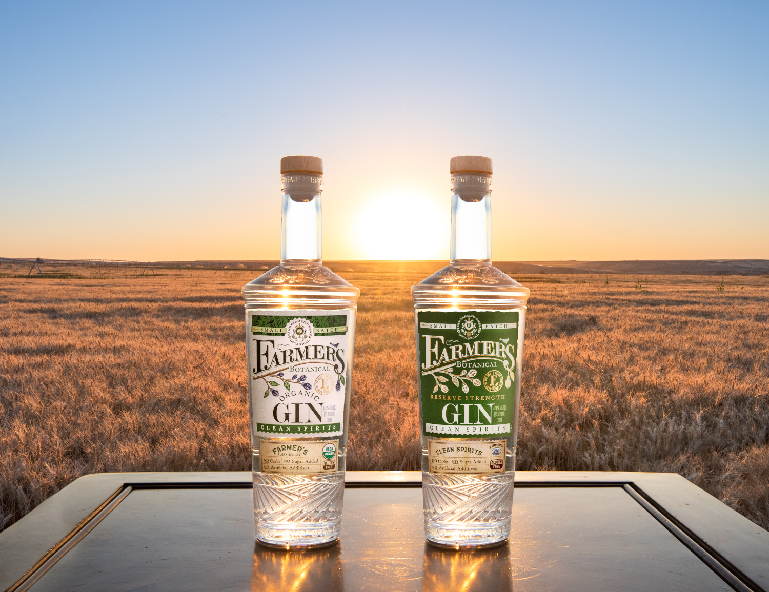 Farmer’s Gins in field